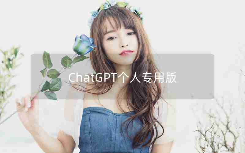 ChatGPT个人专用版