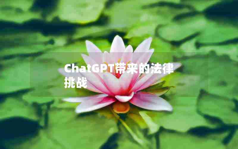 ChatGPT带来的法律挑战