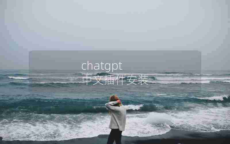 chatgpt 中文插件安装