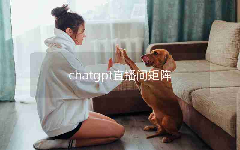 chatgpt直播间矩阵