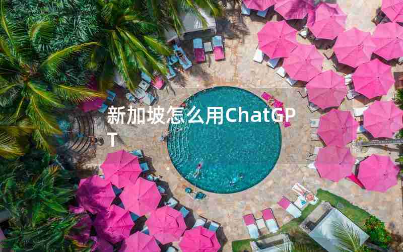 新加坡怎么用ChatGPT