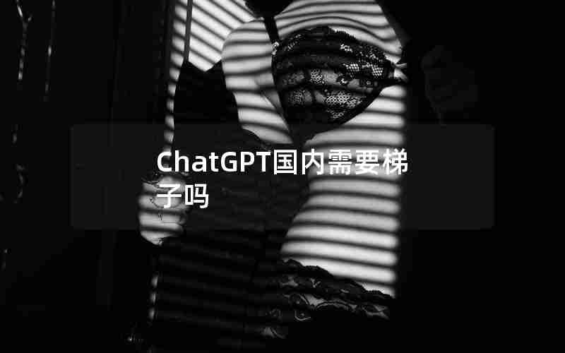 ChatGPT国内需要梯子吗