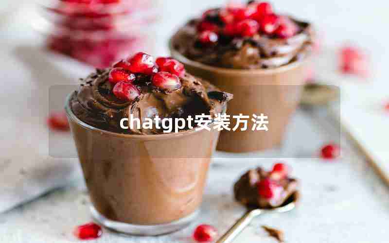 chatgpt安装方法