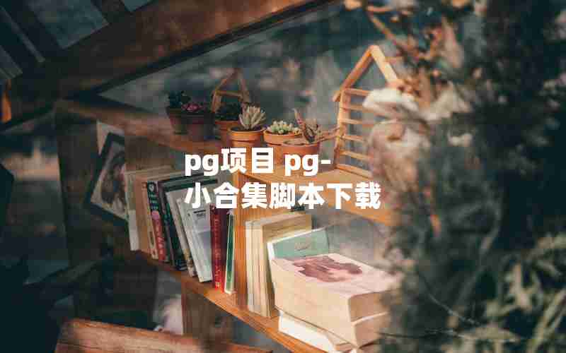 pg项目 pg-小合集脚本下载