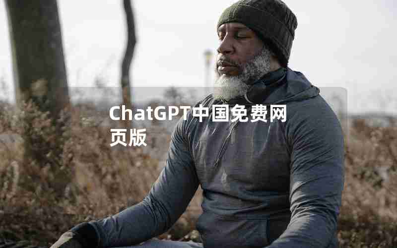 ChatGPT中国免费网页版