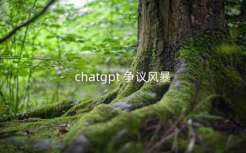 chatgpt 争议风暴