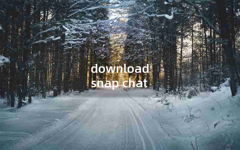 download snap chat