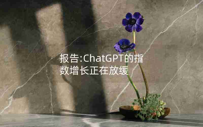 报告:ChatGPT的指数增长正在放缓