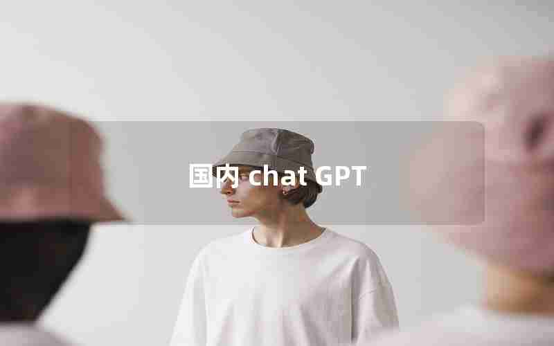国内 chat GPT