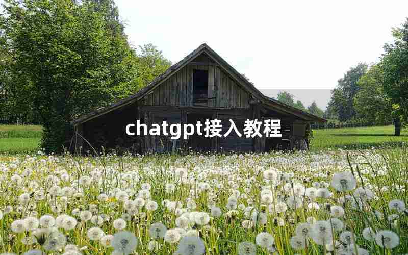 chatgpt接入教程