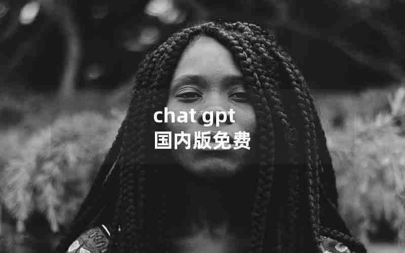 chat gpt 国内版免费