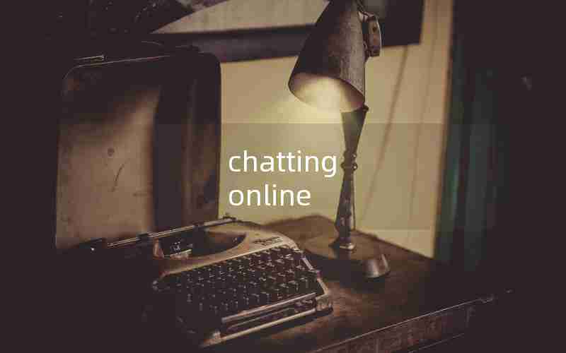 chatting online