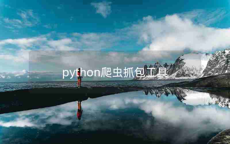 python爬虫抓包工具