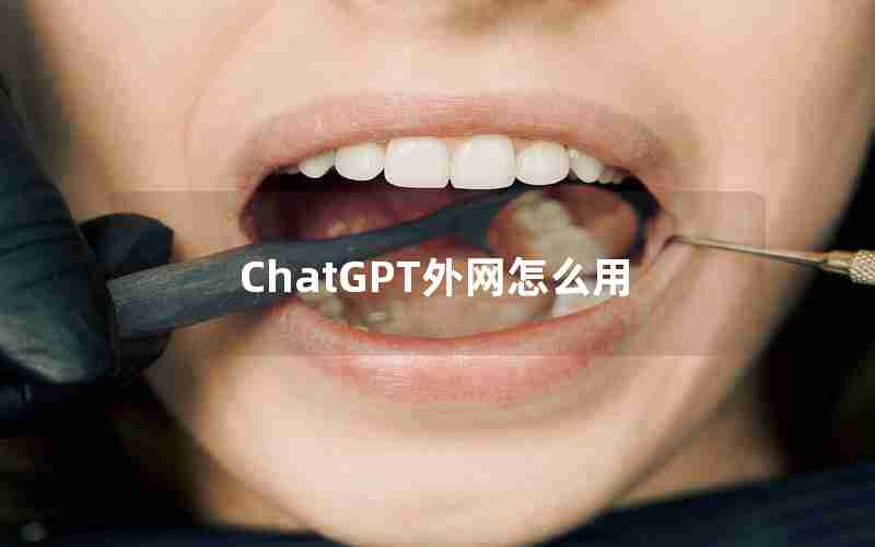 ChatGPT外网怎么用_ChatGPT外网怎么注册