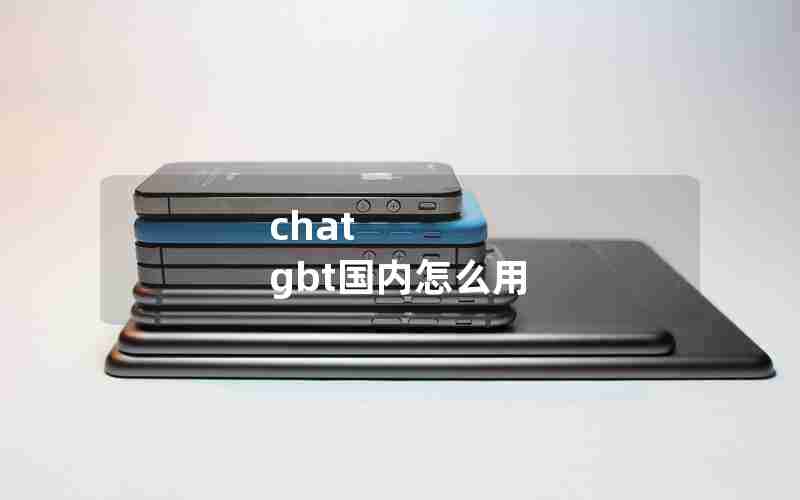 chat gbt国内怎么用