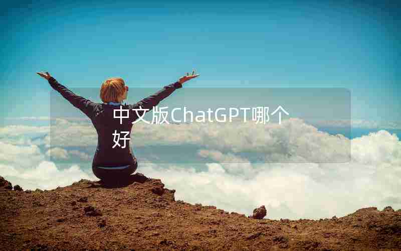 中文版ChatGPT哪个好