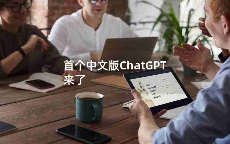 首个中文版ChatGPT来了