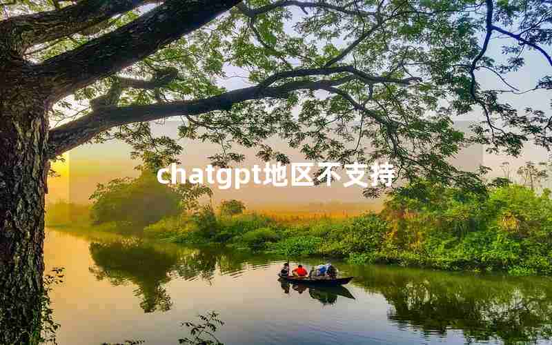 chatgpt地区不支持