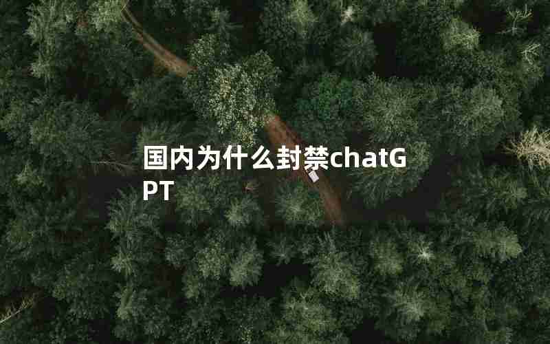 国内为什么封禁chatGPT