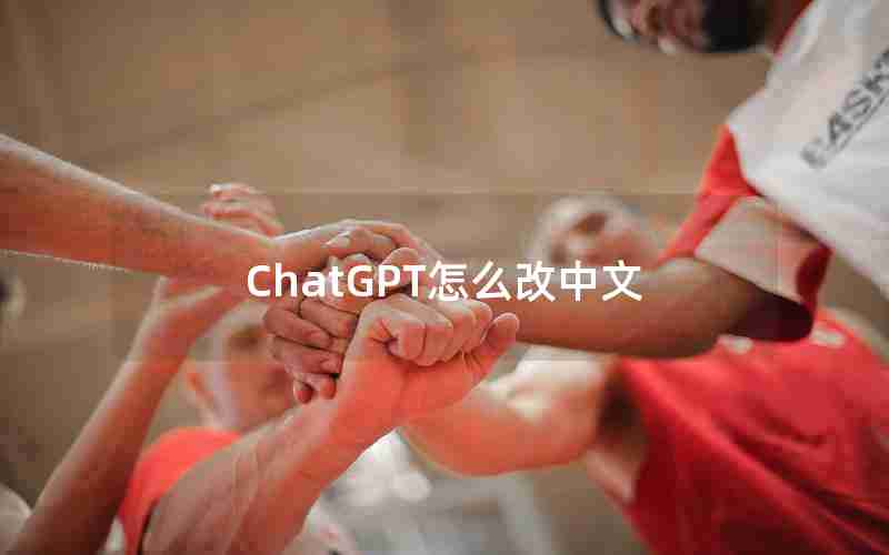 ChatGPT怎么改中文