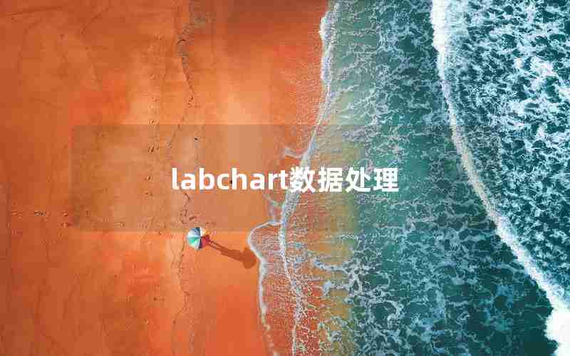 labchart数据处理