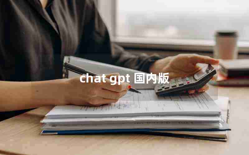 chat gpt 国内版