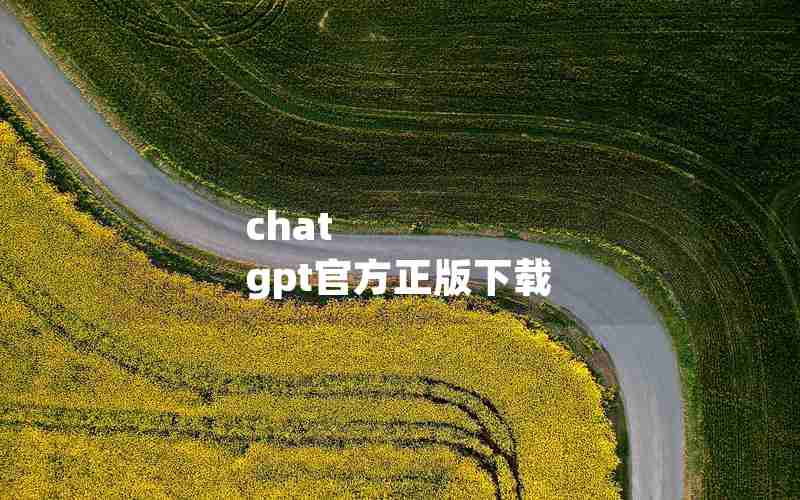 chat gpt官方正版下载