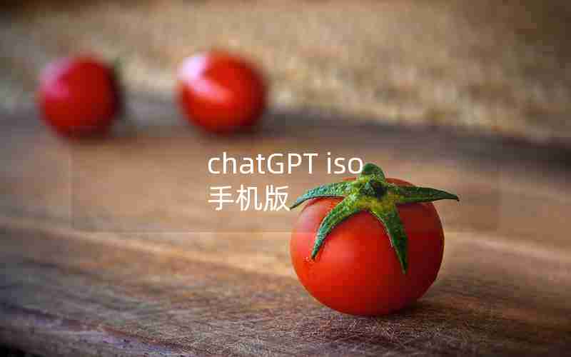 chatGPT iso 手机版