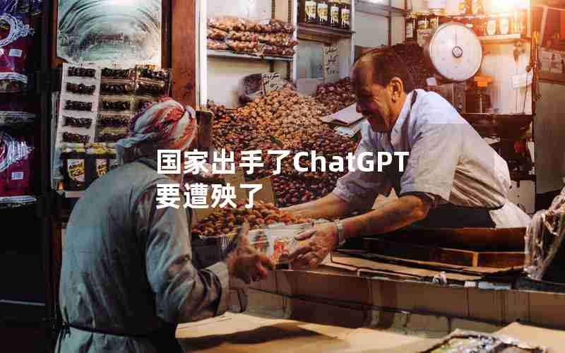 国家出手了ChatGPT要遭殃了