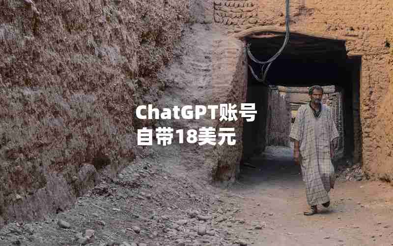 ChatGPT账号 自带18美元