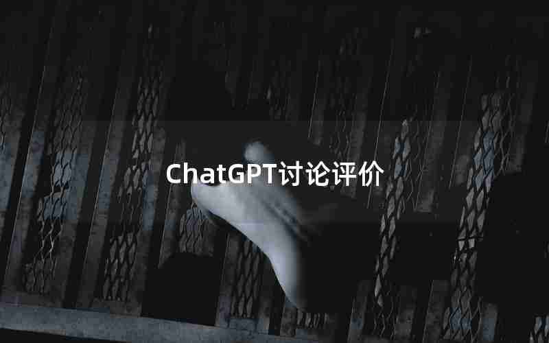 ChatGPT讨论评价