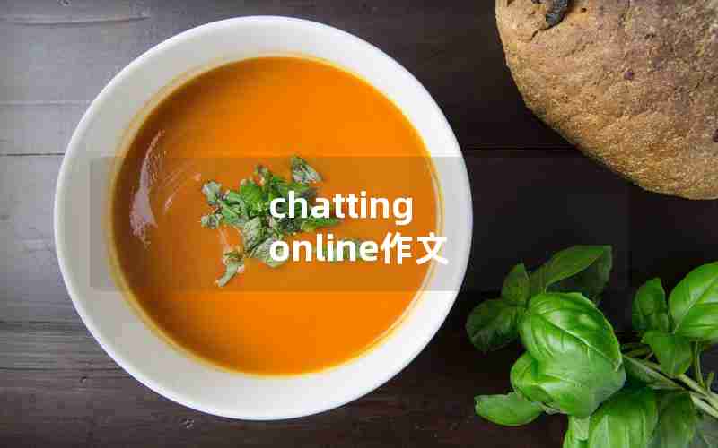 chatting online作文