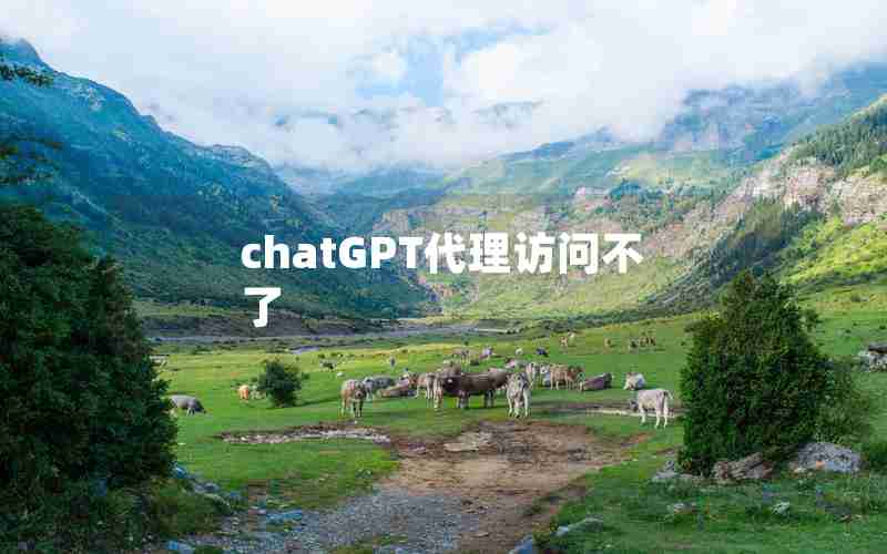 chatGPT代理访问不了