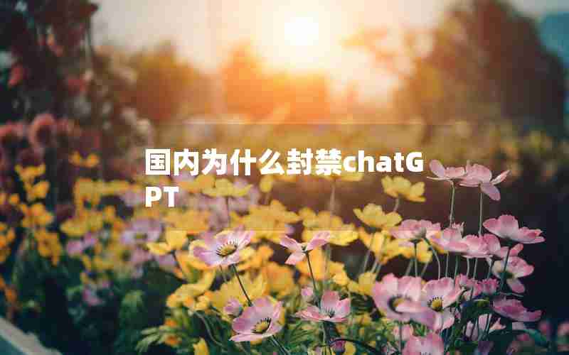 国内为什么封禁chatGPT