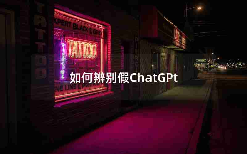 如何辨别假ChatGPt