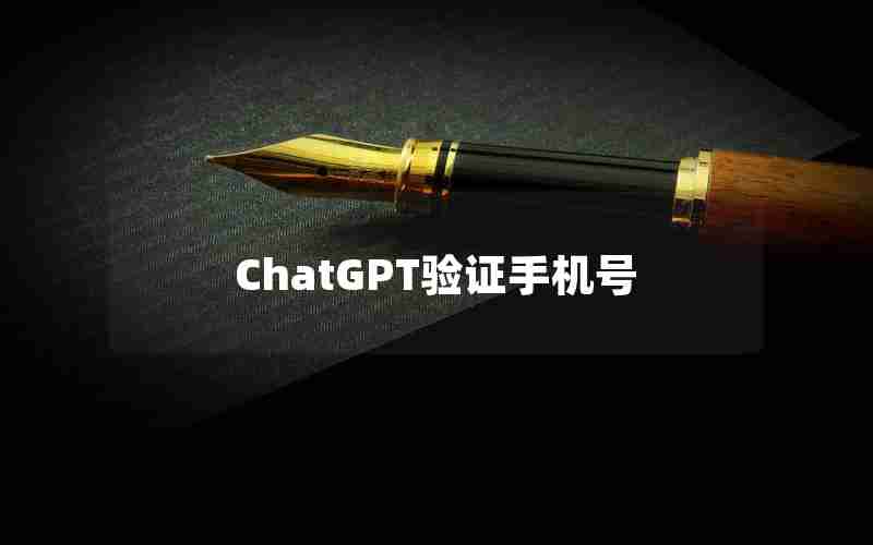 ChatGPT验证手机号