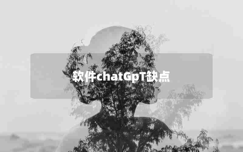 软件chatGpT缺点