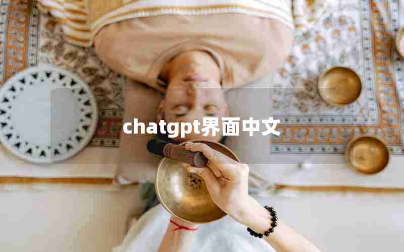 chatgpt界面中文