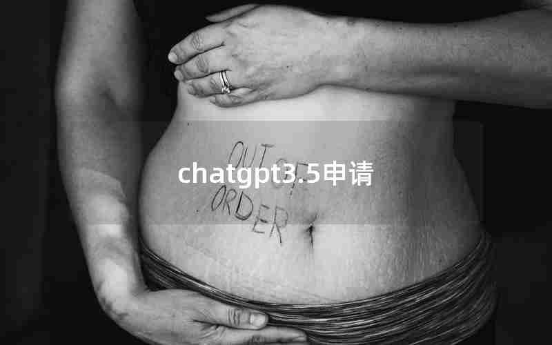 chatgpt3.5申请