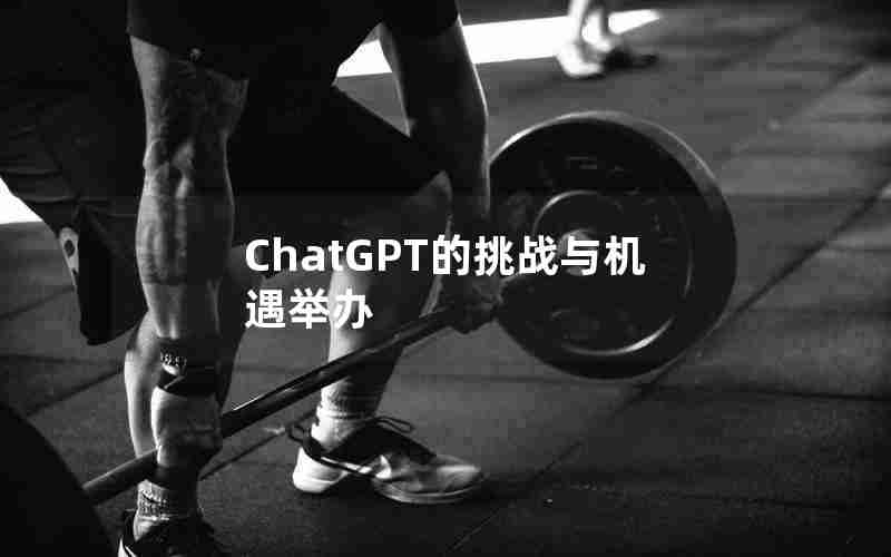 ChatGPT的挑战与机遇举办