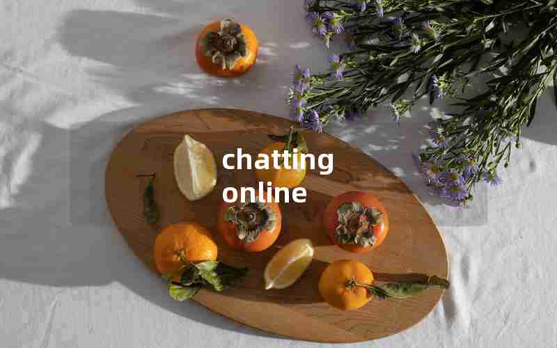 chatting online