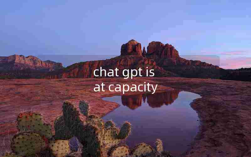 chat gpt is at capacity