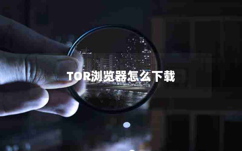 TOR浏览器怎么下载