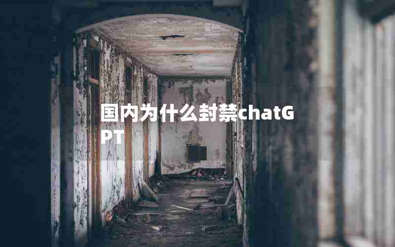 国内为什么封禁chatGPT