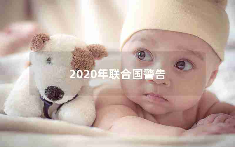 2020年联合国警告