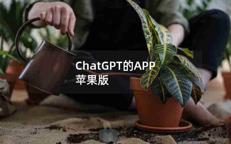 ChatGPT的APP 苹果版