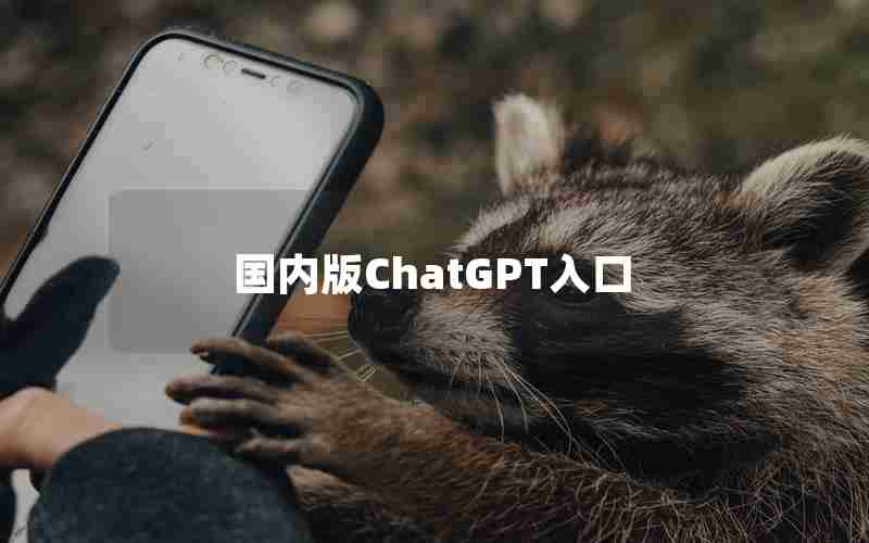 国内版ChatGPT入口