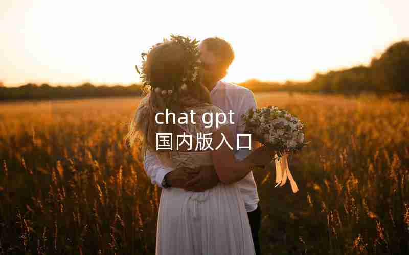 chat gpt 国内版入口