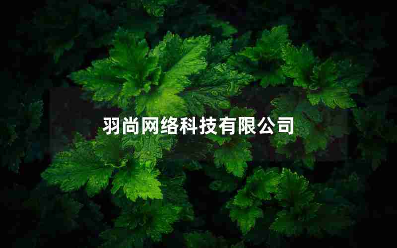 羽尚网络科技有限公司