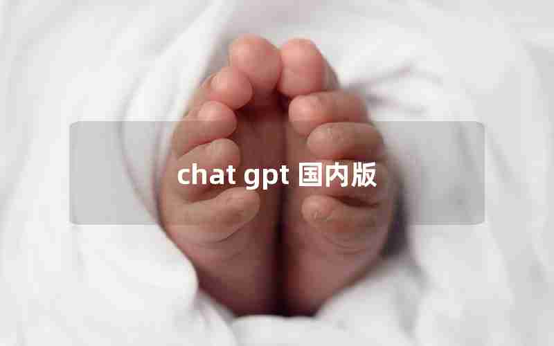 chat gpt 国内版